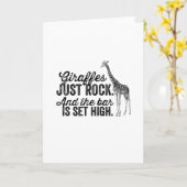 キリン カード (黄色い花)