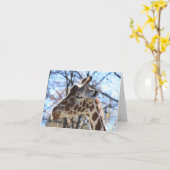 キリン カード (黄色い花)