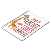 キリン・キリンの恋人を愛しているだけの先生 ノートブック (左側)