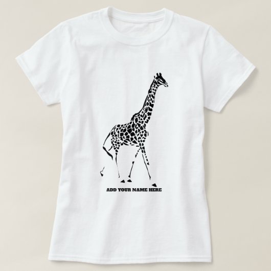 キリン·キリンTシャツ Tシャツ (デザイン正面)