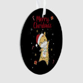 キリン・クリスマスキリン冬季動物 オーナメント (正面)