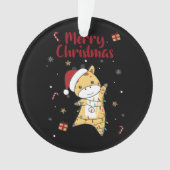 キリン・クリスマスキリン冬季動物 オーナメント (正面)