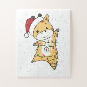 キリン・クリスマスキリン冬季動物 ジグソーパズル