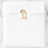 キリン・クリスマスキリン冬季動物 スクエアシール (バッグ)