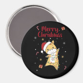 キリン・クリスマスキリン冬季動物 マグネット (正面/裏面)