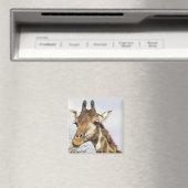 キリン、クルーガー国立公園、南アフリカ マグネット (インサイチュ (食洗機))