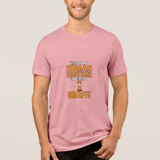 キリン コスチューム ベクター Tシャツ デザイン_1 (正面)