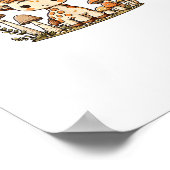 キリン コテージコア キノコ _1 ポスター (角)