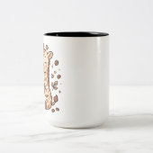 キリン コーヒーを飲むマグカップ ツートーンマグカップ (中央)