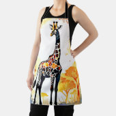 キリン・サバンナ・アート エプロン (インサイチュ)