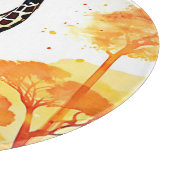 キリン・サバンナ・アート カッティングボード (角)