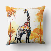 キリン・サバンナ・アート クッション (裏面)