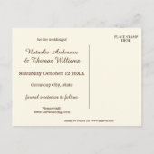 キリン・サファリ動物園の日付ポストカードを保存 案内ポストカード (裏面)