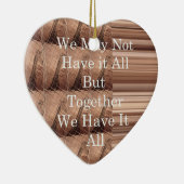 キリン・サファリ・ハクナ・マタタを織り上げて セラミックオーナメント (右)