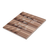 キリン・サファリ・ハクナ・マタタを織り上げて タイル (側面)