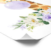 キリン、サファリ、紫色のバブルガム男女兼用、 フォトプリント            (角)