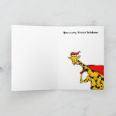 キリン·サンタクロース·クリスマス シーズンカード (内部)
