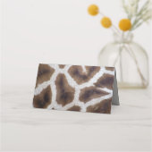 キリン·シイティング·座席表 プレイスカード (裏面)