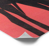 キリン・シルエットのポスター ポスター (角)