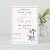 キリン·ジェンダー·リビール·招待状 招待状 (スタンド正面)