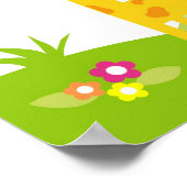 キリン ジャングル 動物 ぬりえ 壁画 プリント (角)