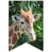 キリン&スキンプリントハッピーバースデーバンティング旗 バンティングフラッグ (第1の旗)