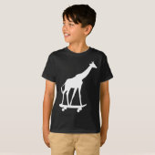 キリン スケートボード Tシャツ (正面フル)