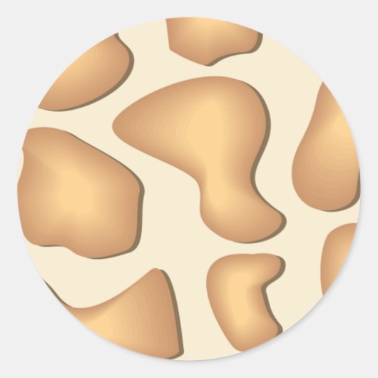 キリン・ステッカー ラウンドシール (正面)