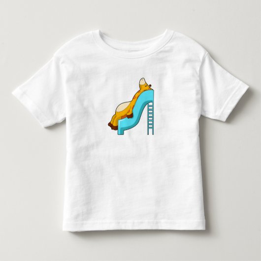 キリン・スライド トドラーTシャツ (正面)