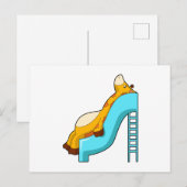 キリン スライド ポストカード (正面/裏面)