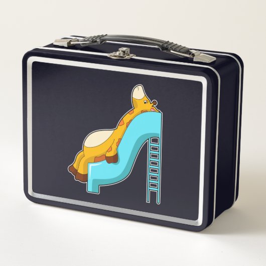 キリン・スライド メタルランチボックス (正面)