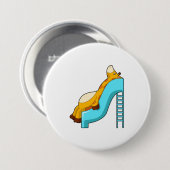 キリン・スライド 缶バッジ (正面&裏面)