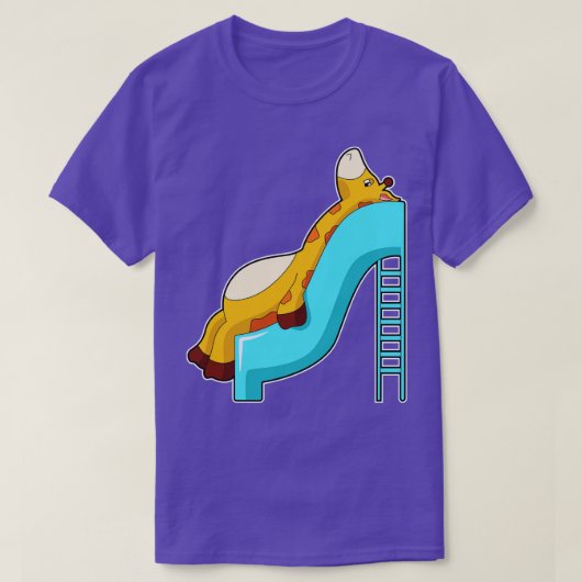 キリン・スライド Tシャツ (デザイン正面)