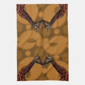 キリン・セルフ・リフレクション キッチンタオル (縦)