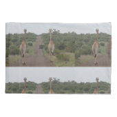 キリン・ツインズ・アフリカ・パーソナライズ・デステニーズ 枕カバー (裏面)