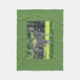 キリン・ツイン可愛いパーソナライズされた運命の運命の フリースブランケット