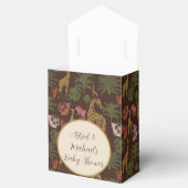 キリン&トロピカル離れヴィンテージベビーシャワー フェイバーボックス (オープン)