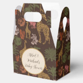 キリン&トロピカル離れヴィンテージベビーシャワー フェイバーボックス (オープン)