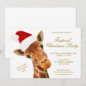 キリン トロピカル クリスマスパーティー | 招待状 (正面/裏面)