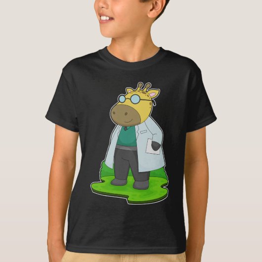 キリン・ドクター・ドクターのコート Tシャツ (正面)