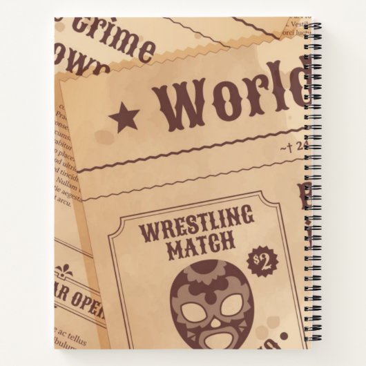 キリン – ノートブック (裏面)