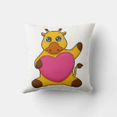 キリン(ハート) クッション (裏面)
