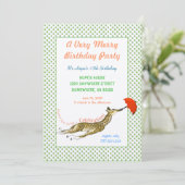 キリン・バタフライバースデーパーティーの招待 招待状 (スタンド正面)