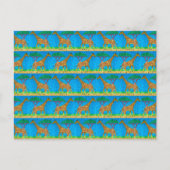 キリン（パターン） – はがき (正面)