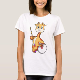 キリン ビリヤード キュー スポーツ Tシャツ