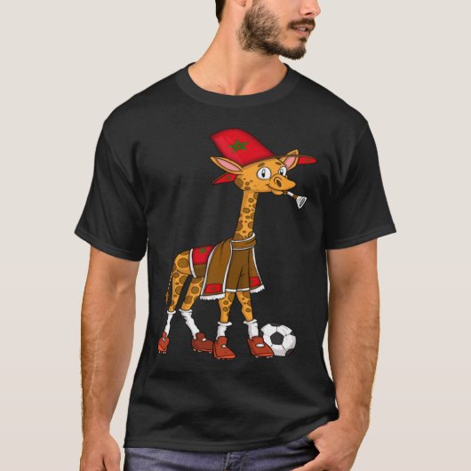 キリン・ファン・モロッコ Tシャツ (正面)
