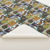 キリン・フォト・コラージュ シェルパブランケット (3/4)