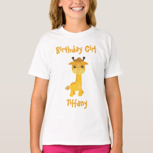 キリン·フォー·誕生日·ガール Tシャツ