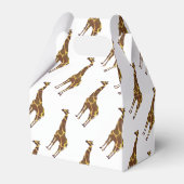 キリン・ブラウンとイエローシルエット フェイバーボックス (裏面サイド)