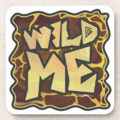 キリン・ブラウン・イエロープリント コースター (正面)